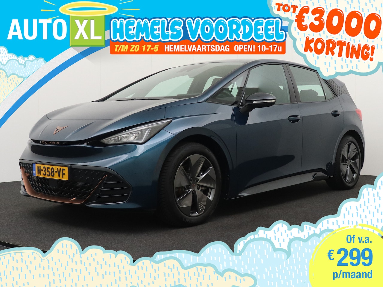 CUPRA Born - Business 62 kWh (94% SOH) Camera Adap.Cruise Stuur+Stoelverw. - AutoWereld.nl
