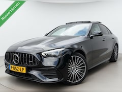 Mercedes-Benz C-klasse - 200|Launch|Edition|AMG Line|Vol Opties|2022|Eerste Eigenaar|NL Auto|Pano|Head Up|Achterasb