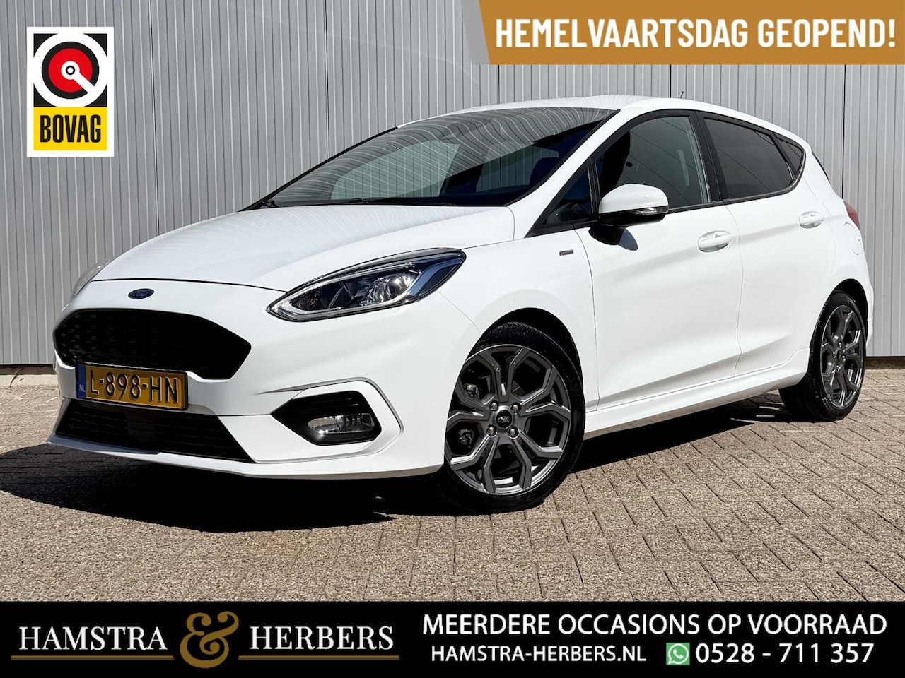Ford Fiesta - 1.0 EcoBoost ST-Line wit - AutoWereld.nl
