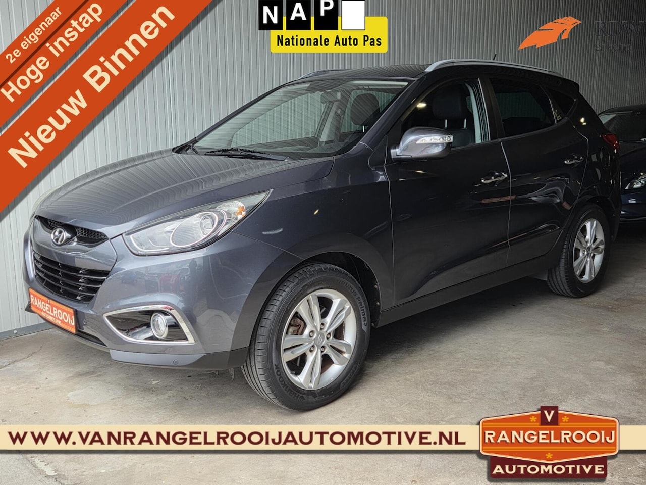 Hyundai ix35 - 2.0i Style 2.0i Style, clima, cruise, pdc v+a, 17" lmv, half leer - AutoWereld.nl