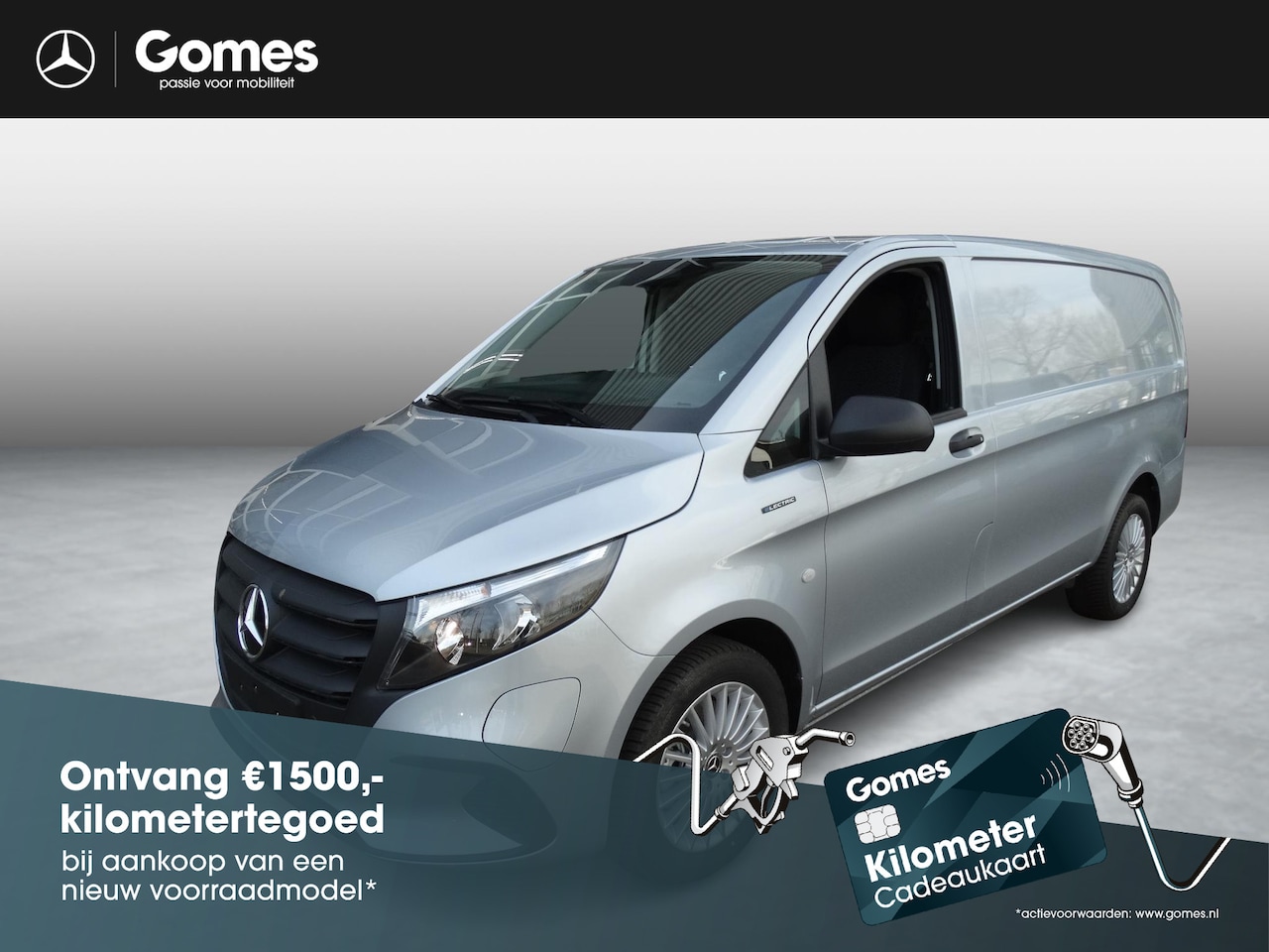 Mercedes-Benz eVito - eVito 112 L2 60 kWh Mercedes-Benz eVito eVito 112 L2 66 kWh - AutoWereld.nl