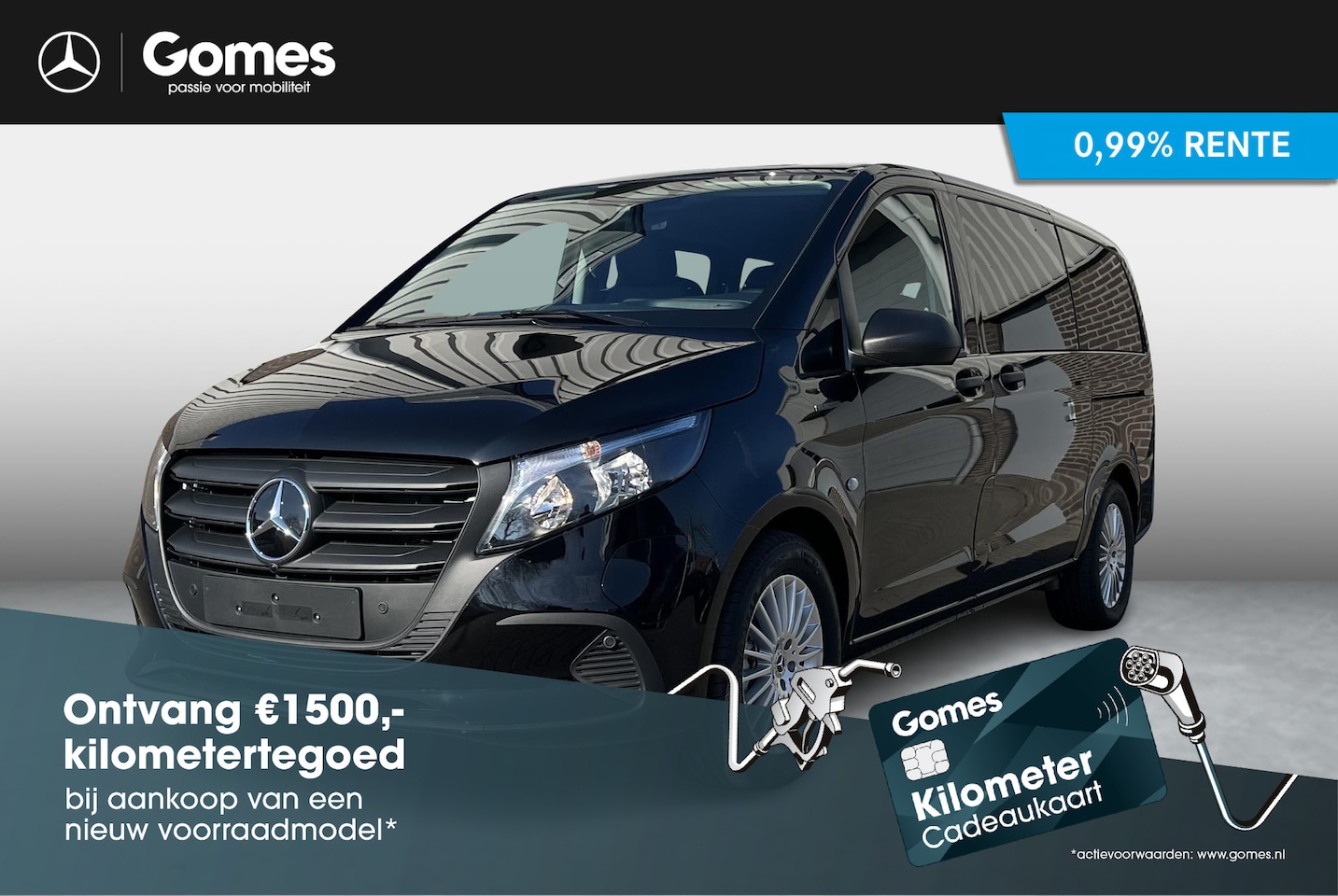Mercedes-Benz eVito Tourer - 129 PRO L2 | 90 kWh Mercedes-Benz eVito Tourer 129 PRO L2 90 kWh - AutoWereld.nl