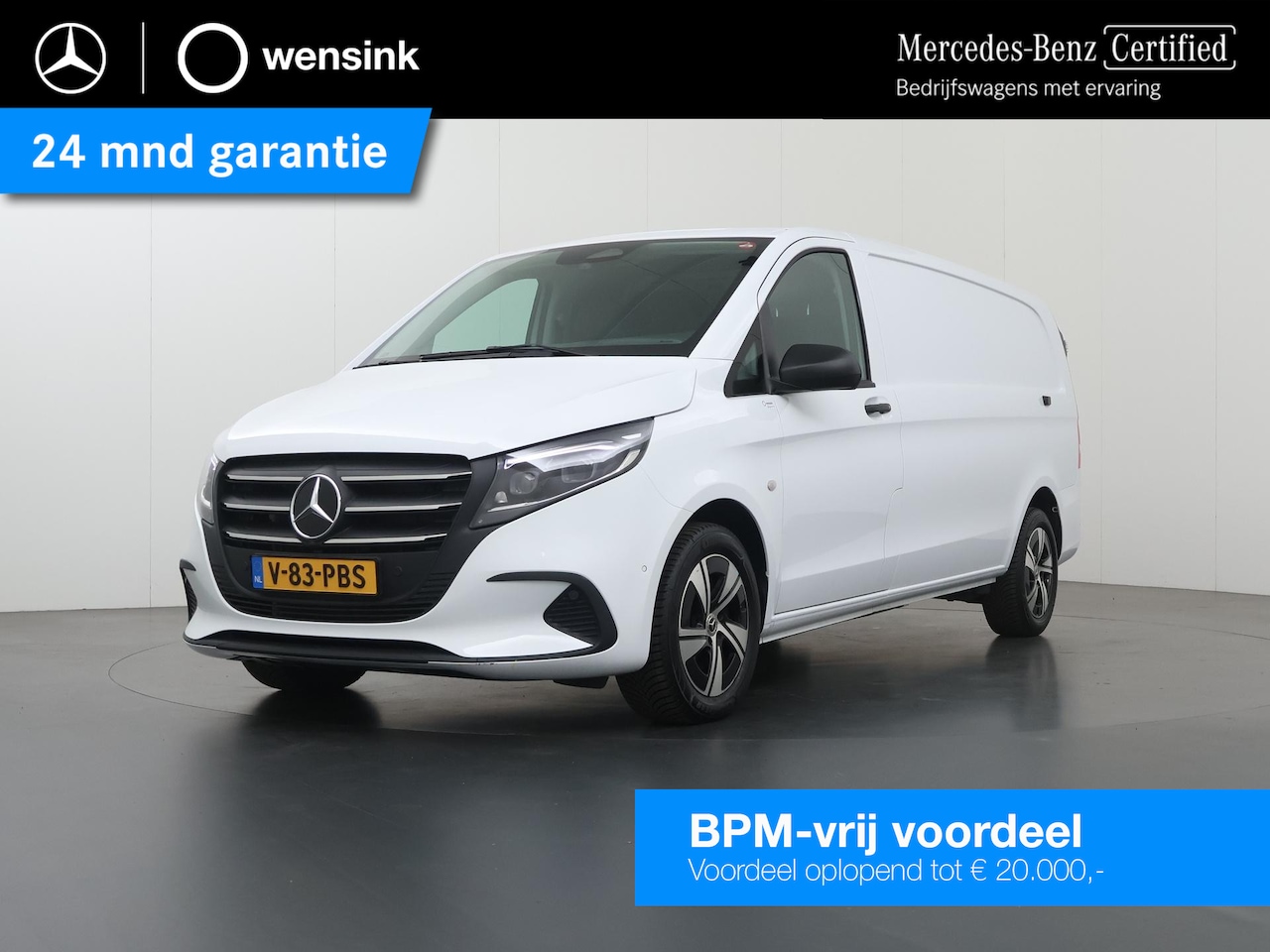 Mercedes-Benz Vito - 116 CDI | Aut. | XL L3 | SELECT | NAVIGATIE | CAMERA | MULTI-BEAM LED | ACHTERDEUREN | STO - AutoWereld.nl