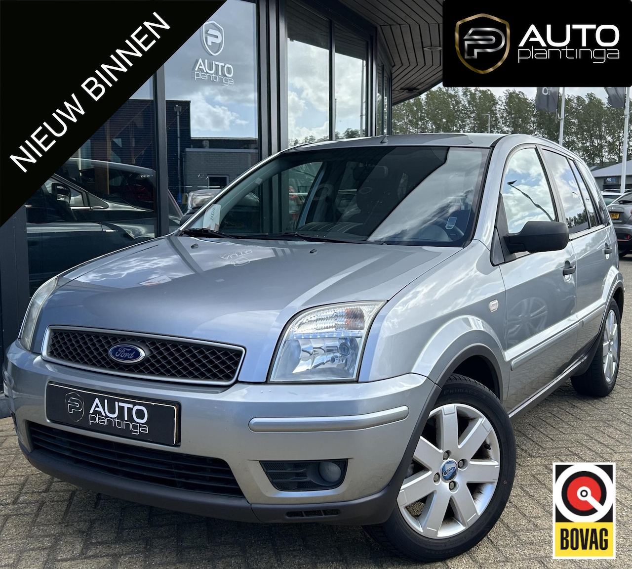 Ford Fusion - 1.4-16V Futura | Nette Staat | NL AUTO | Nieuwe APK | Airco | Trekhaak | Onderhoudshistori - AutoWereld.nl