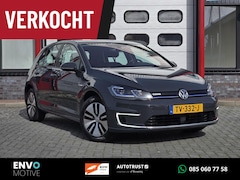 Volkswagen e-Golf - 36kWh Leer/LED/Navi/ACC/Stoelverw./CarPlay