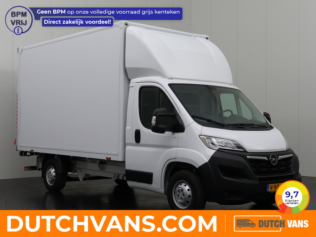 Opel Movano - 140PK Bakwagen+Laadklep | Dakspoiler | 1046 kg Laden | Camera | Airco | Cruise | 3-Zits - AutoWereld.nl