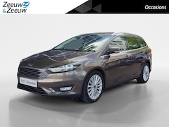 Ford Focus Wagon - 1.0 Titanium | DEALERONDERHOUDEN | 12 MAANDEN GARANTIE | PARKEERSENSOREN | AIRCO | NAVIGAT