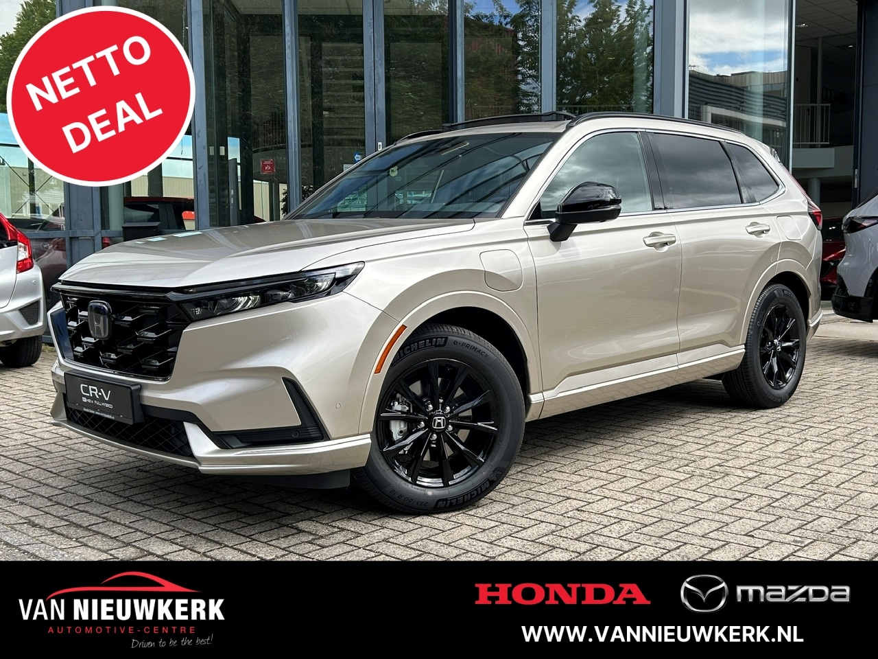 Honda CR-V - 2.0 Plug-In Hybrid 184pk Automaat Advance Tech | Netto Deal Voorraad | Leer | Panoramadak - AutoWereld.nl