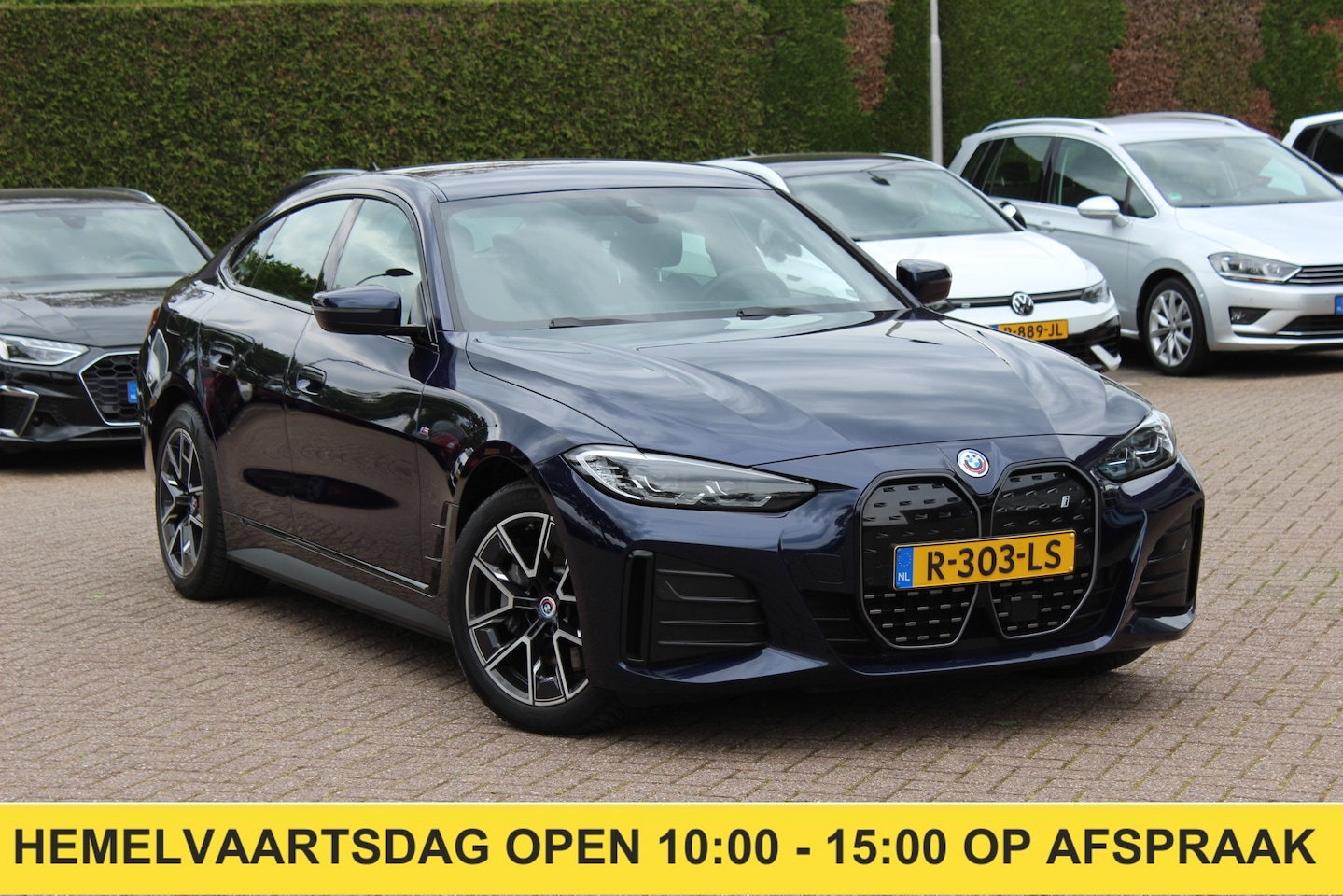 BMW i4 - eDrive40 High Exe. M Sport 84 kWh / SoH 91,1% / Camera / Head-up / Leder&Alcantara / 18'' - AutoWereld.nl