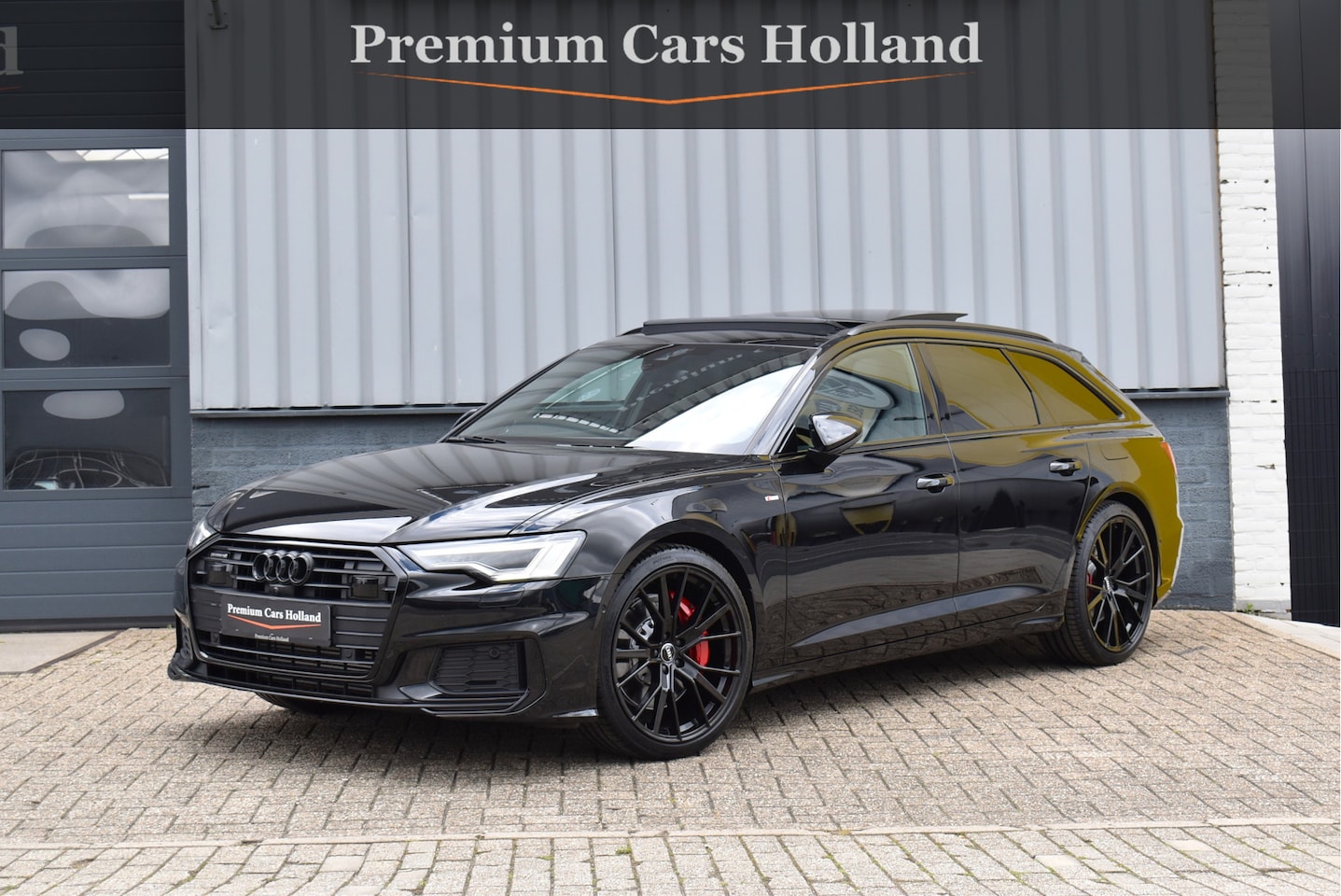 Audi A6 Avant - 55 TFSI e Quattro S-Line 367 Pk Pano RS-Stoel Rood Stiksel Keyless Trekhaak ACC S6 Diffuso - AutoWereld.nl
