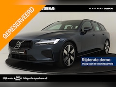 Volvo V60 - T6 PLUG-IN HYBRID AWD PLUS DARK -GEVENT.LEDER|360°CAM|ADAP.CRUISE|KEYLESS|VERW.VOORRUIT|19