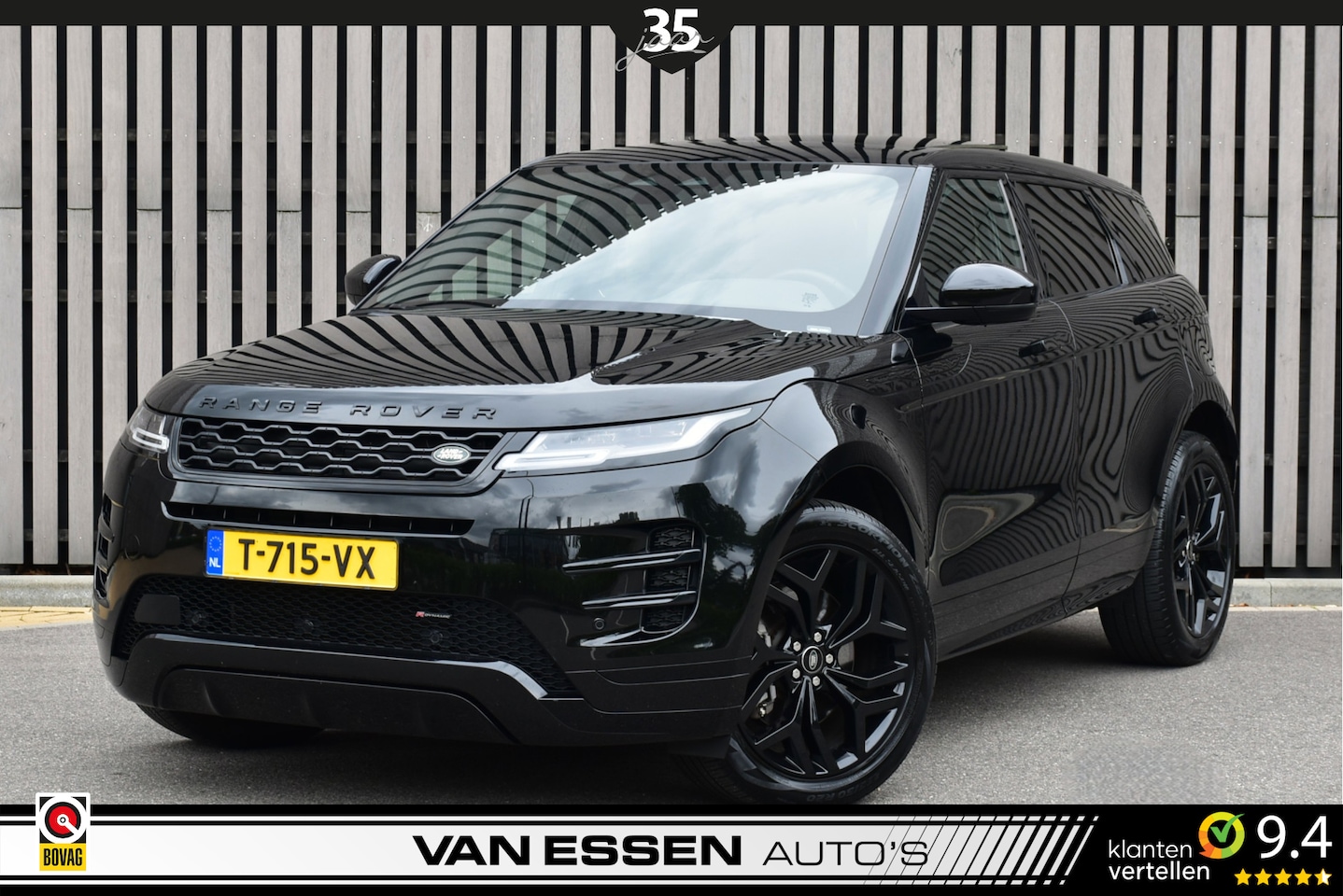 Land Rover Range Rover Evoque - 1.5 P300e AWD R-Dynamic SE Pano Leder Memory Camera Meridian 20 Inch! - AutoWereld.nl