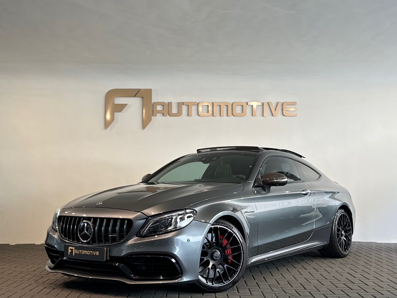Mercedes-Benz C-klasse Coupé - AMG 63 S Premium+ Pano|Kuip|Burmester - AutoWereld.nl