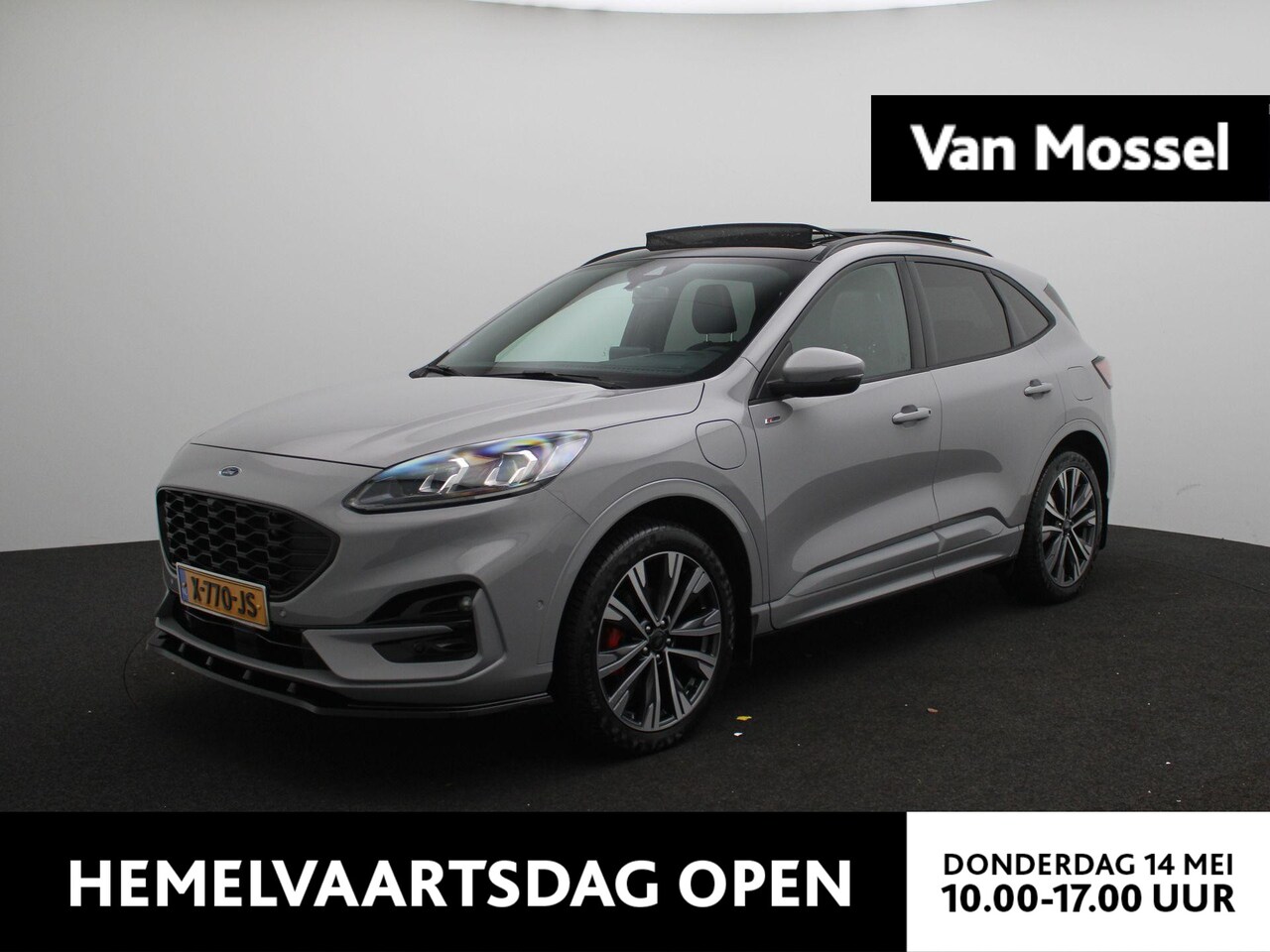 Ford Kuga - 2.5 PHEV Graphite Tech Edition Aut. | Panoramadak | Winterpack | Navigatie | Xenon | Adapt - AutoWereld.nl