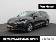 Ford Focus Wagon - 1.0 EcoBoost Hybrid Titanium - CRUISE CONTROL - LED - LMV - AGATE BLACK