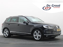Volkswagen Touareg - 3.0 TDI R-Line Automaat Leer, Luchtvering, Panoramadak, Standkachel, ACC, 360° Camera, DAB