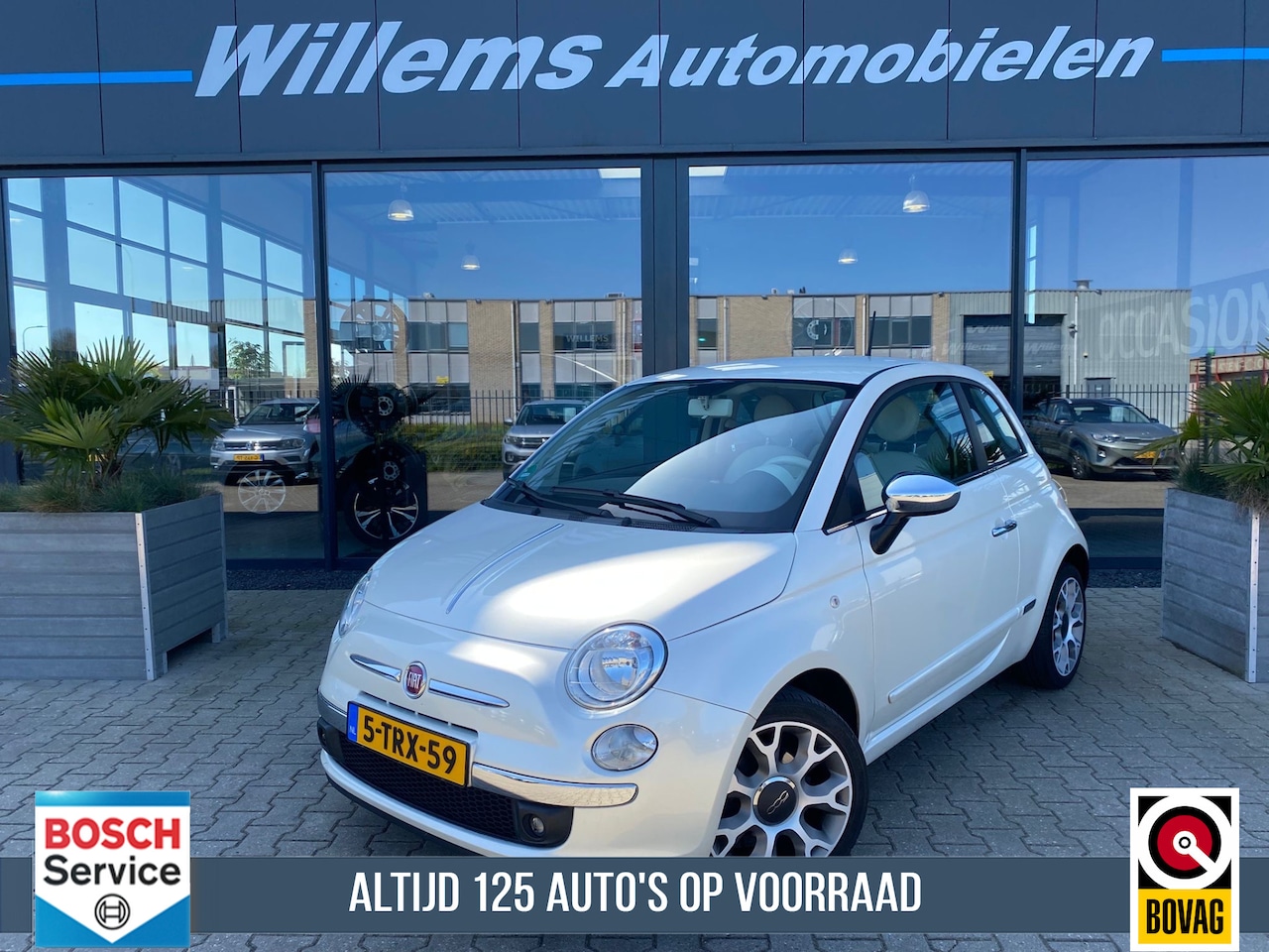 Fiat 500 - 0.9 TwinAir Turbo Easy Airco, 15'' LM & Navigatie - AutoWereld.nl