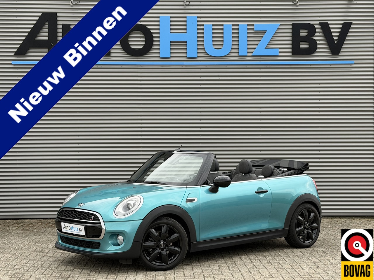 MINI Cabrio - Mini 1.5 Cooper 136 PK Chili Wired Pakket LED Navi Pro PDC Union Jack Dak Stoelverwarming - AutoWereld.nl