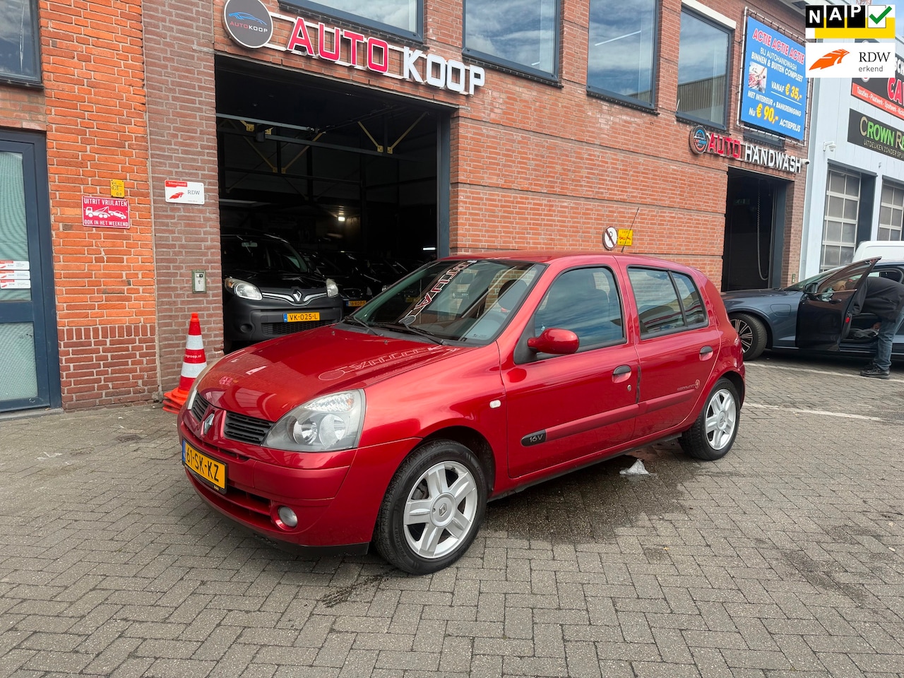 Renault Clio - 1.2-16V Community 5deurs Airco El.Ramen Lage KM - AutoWereld.nl