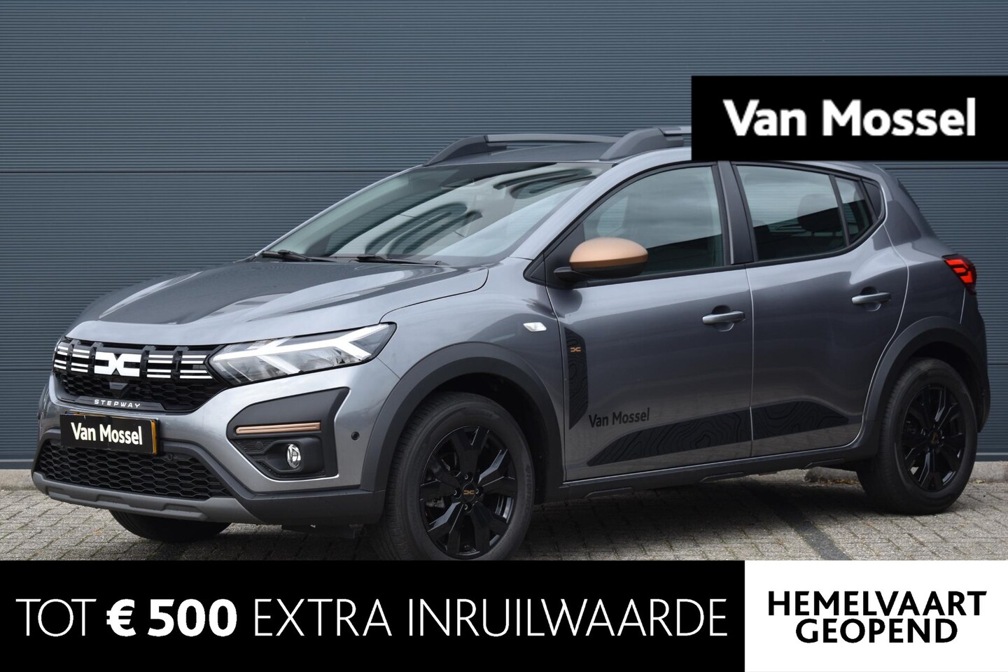 Dacia Sandero Stepway - 1.1 TCe Extreme 110PK | Navigatie | Achteruitrijcamera | Reservewiel | Dodehoekdetectie | - AutoWereld.nl