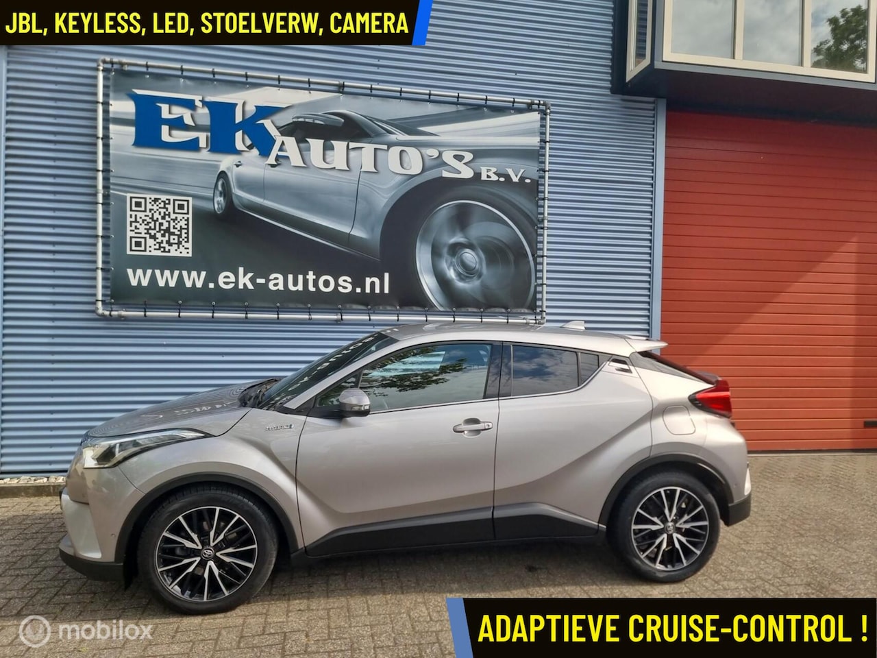 Toyota C-HR - 1.8 Hybrid Dynamic. DAB, Keyless, JBL, Camera - AutoWereld.nl