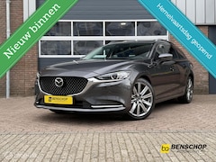 Mazda 6 Sportbreak - 2.5 SkyActiv-G 194 Luxury Schuifdak Navi Bose 360 Camera Leer LED Carplay