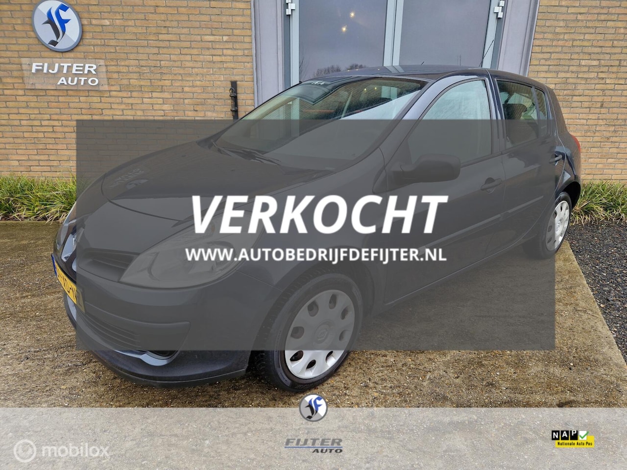 Renault Clio - 1.2-16V Dynamique 5Drs Airco - AutoWereld.nl