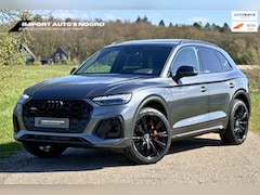 Audi Q5 SQ5 - 55 TFSI e S Competition Leer Stiksels Pano 360 ACC Trekhaak 21 inch S-line interieur
