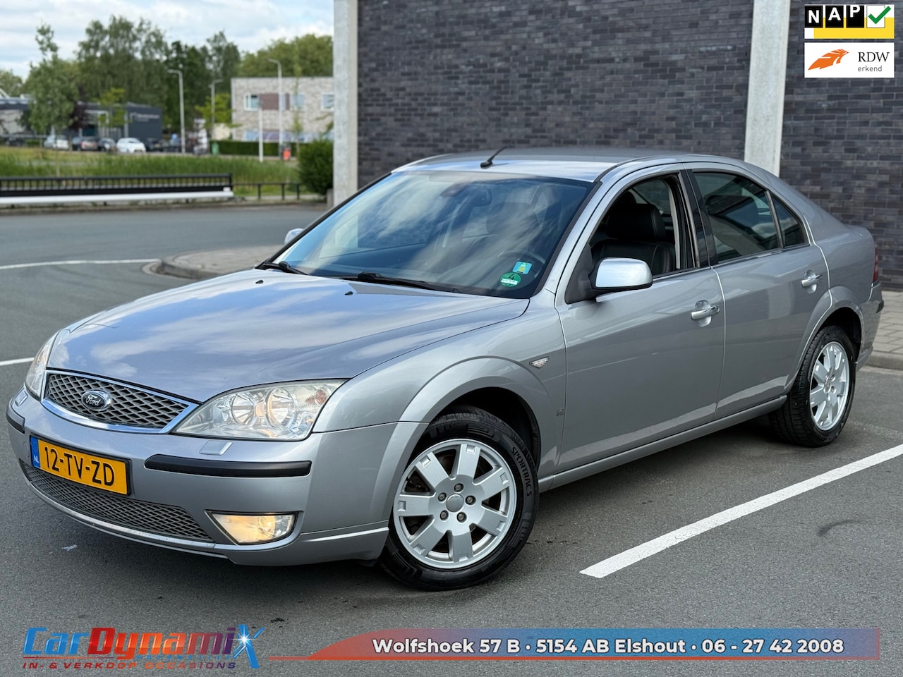 Ford Mondeo - 1.8-16V Platinum | 1e Eig. | Stoelvw | Nwe APK | Ond.Historie aanwezig - AutoWereld.nl