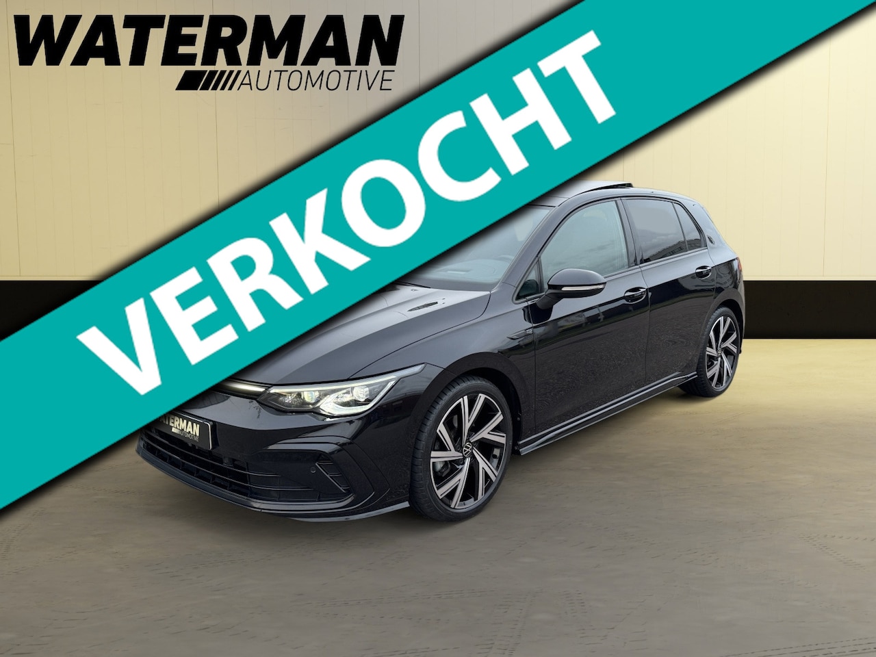 Volkswagen Golf - 1.5 eTSI DSG 2X R-Line PANO/KEYLESS/H&K/IQ/HEAD-UP/18"INCH/TREKHAAK/BTW! - AutoWereld.nl