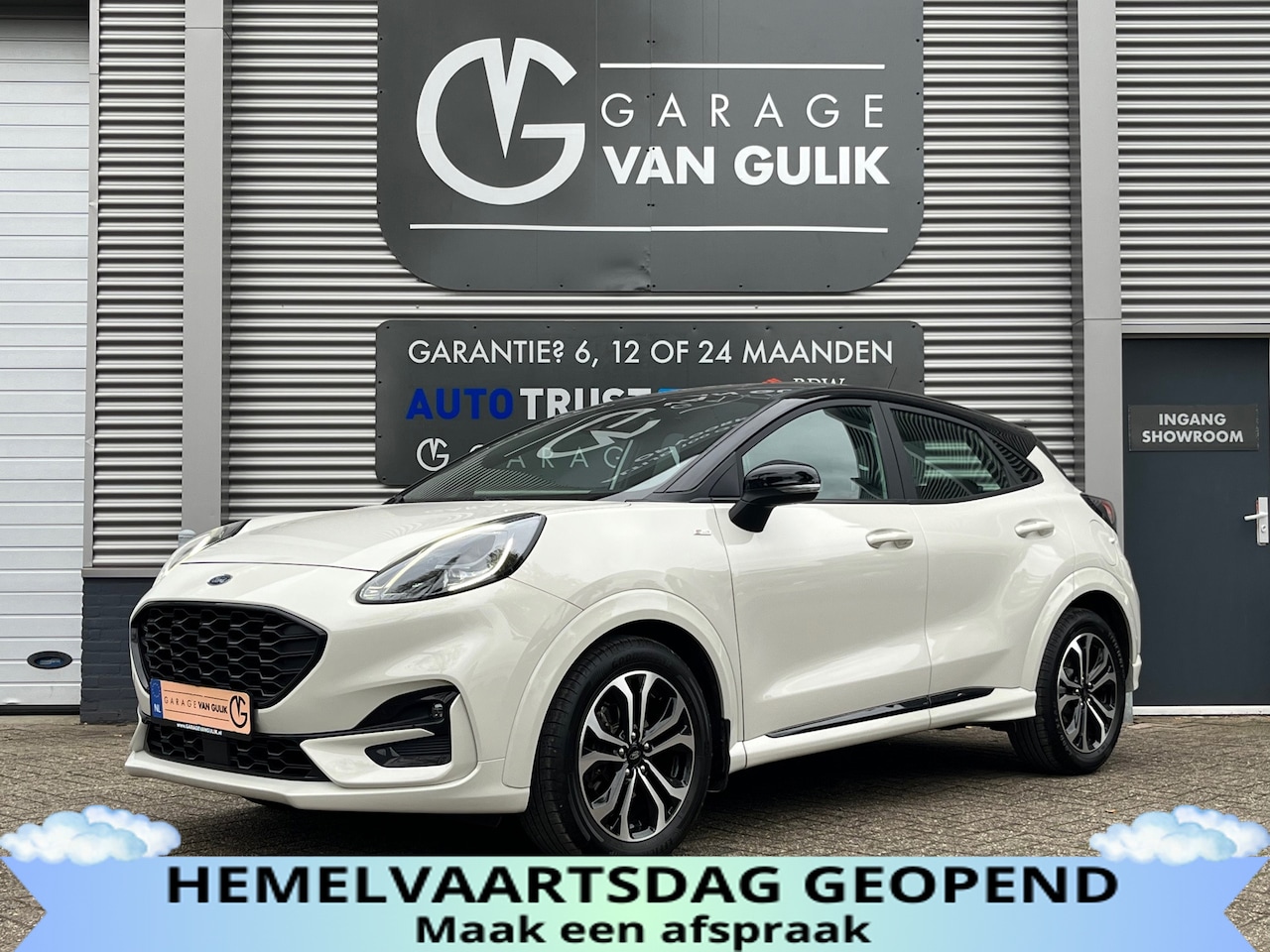 Ford Puma - 1.0 EcoBoost Hybrid ST-Line 155PK Navi,Clima,Cruise,Isofix,Carplay,Stoel+StuurVerw,ElektrR - AutoWereld.nl