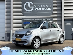 Smart Forfour - 1.0 71PK Pure Airco, CruiseControl, Leder, Isofix, Radio/CdSpeler, Start/Stop, Bluetooth,