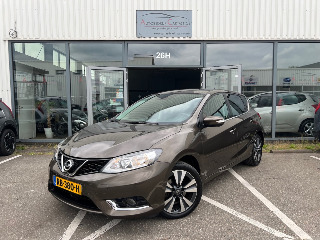 Nissan Pulsar - 1.2 DIG-T N-Vision 360 cam | KEYLESS | NAVI | ADAPTIEF CRUISE | CLIMA | DEALER ONDERHOUDEN - AutoWereld.nl