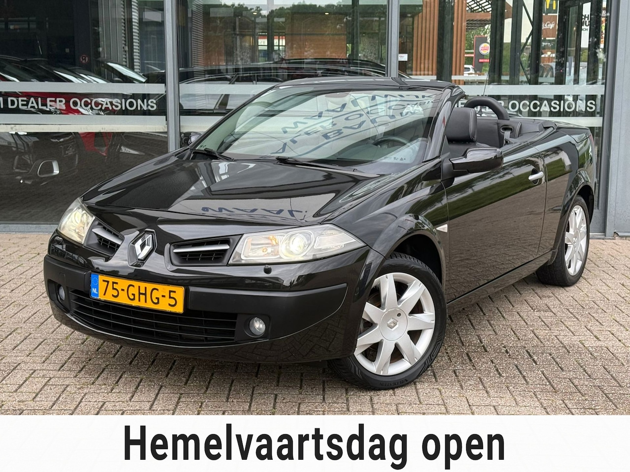 Renault Mégane coupé cabriolet - 1.6-16V Tech Line Airco Leer Panoramadak - AutoWereld.nl