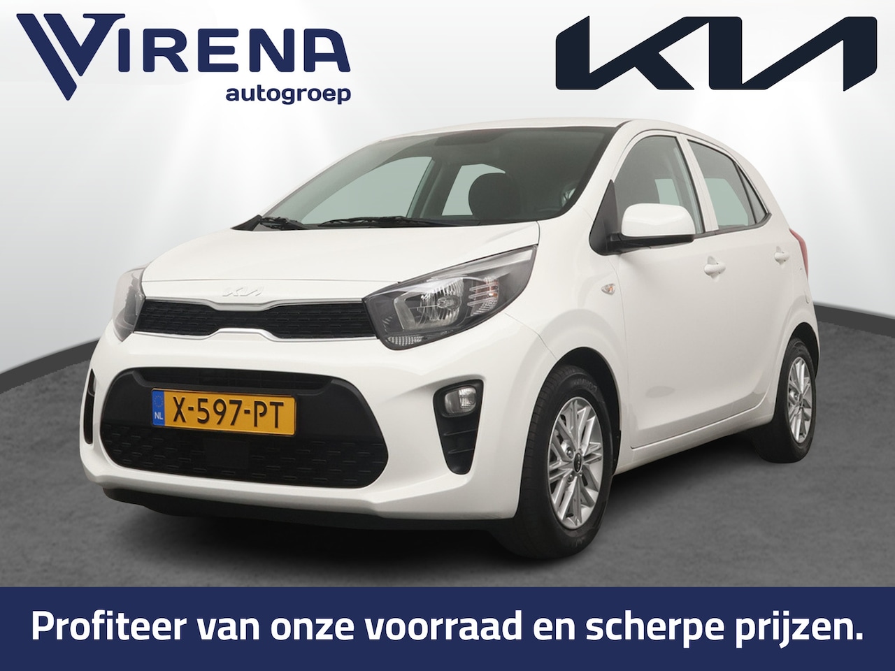 Kia Picanto - 1.0 DPi DynamicLine Automaat - Cruise Control - Achteruitrijcamera - Apple Carplay/Android - AutoWereld.nl