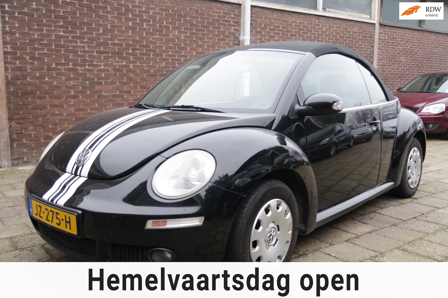 Volkswagen New Beetle Cabriolet - 1.6 Highline *Rijklaarprijs *Airco *Onderhouden - AutoWereld.nl