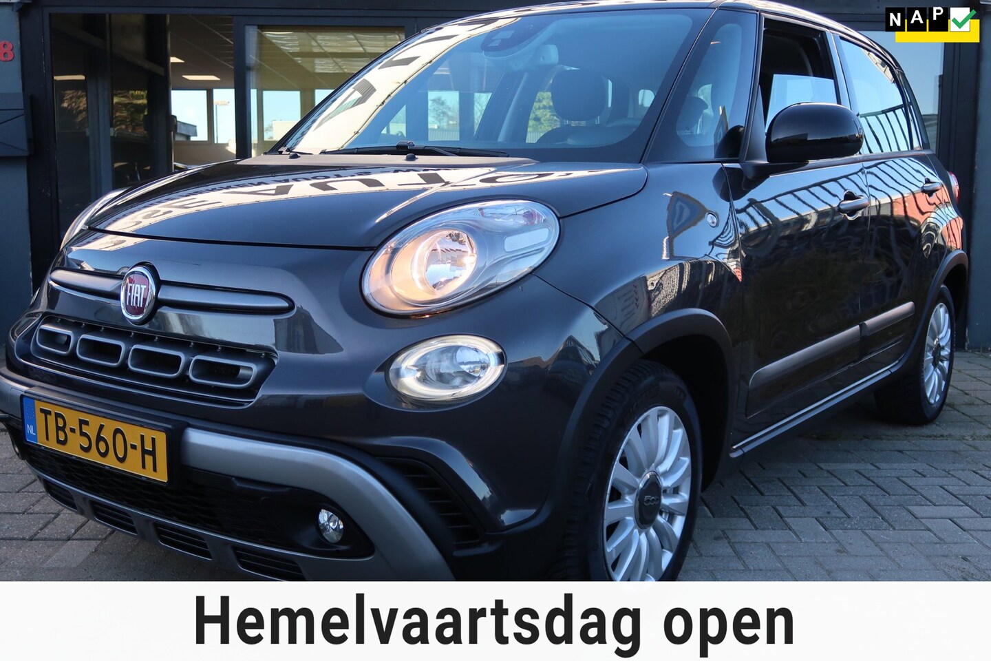 Fiat 500 L - 0.9 TwinAir Cross *Hoge instap *Navigatie *Dealeronderhouden *Camera *pdc - AutoWereld.nl