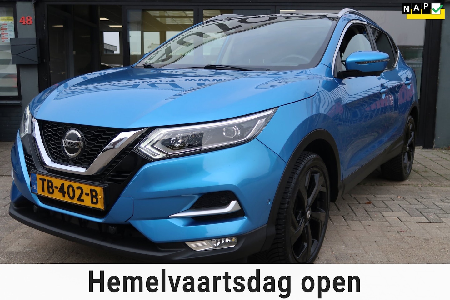 Nissan Qashqai - 1.2 Tekna + *Rijklaarprijs *Panaromadak *NAP *Dealeronderhouden - AutoWereld.nl