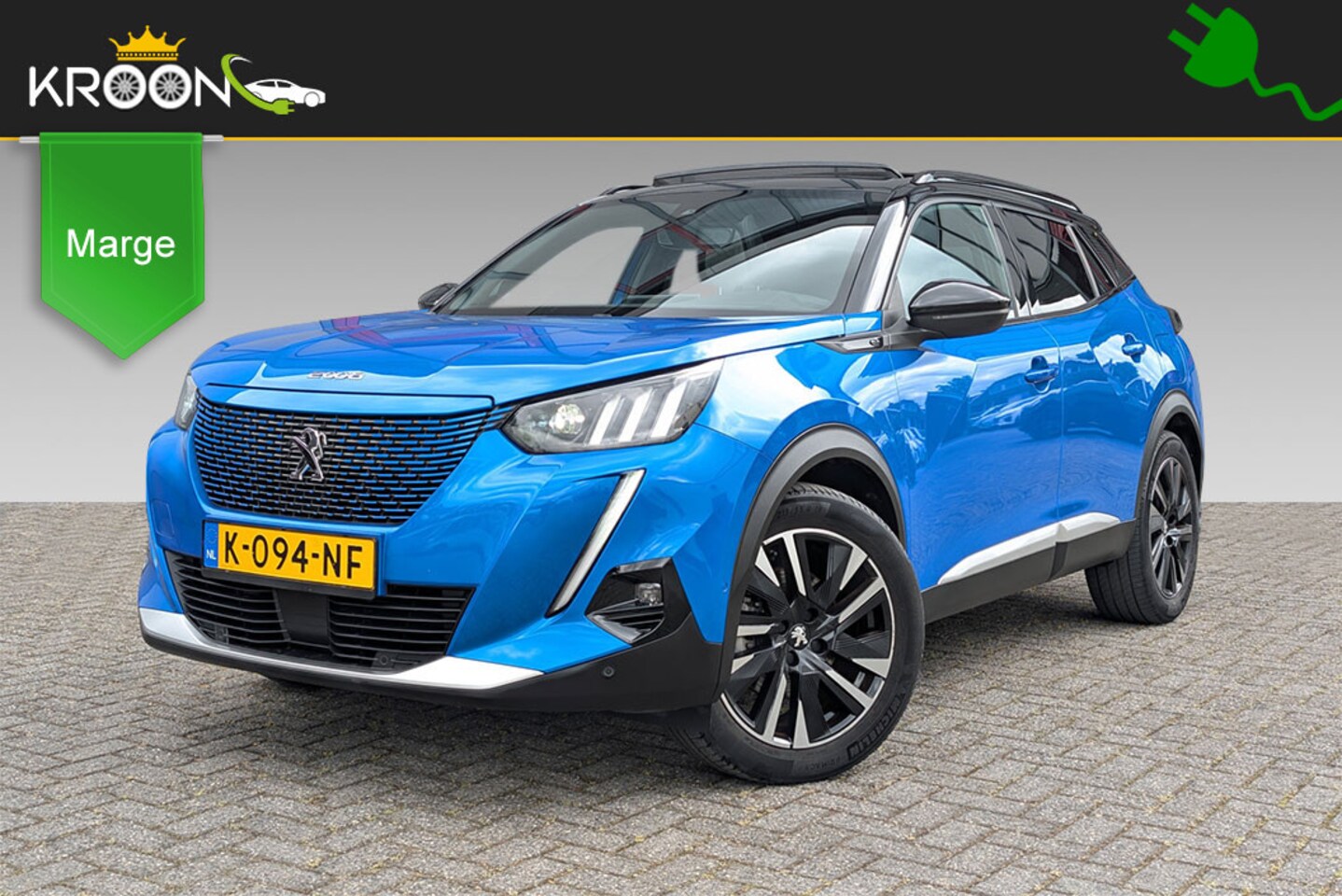 Peugeot e-2008 - EV GT Pack 50kWh SOH 92% Panorama - AutoWereld.nl