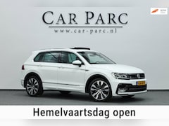 Volkswagen Tiguan - 2.0 TSI 4Motion 3x R-line LED/VIRTUAL/PANO/LEDER+S.VERWARMING+MEMORY/20" LMV/ACC/ECC/12 MN