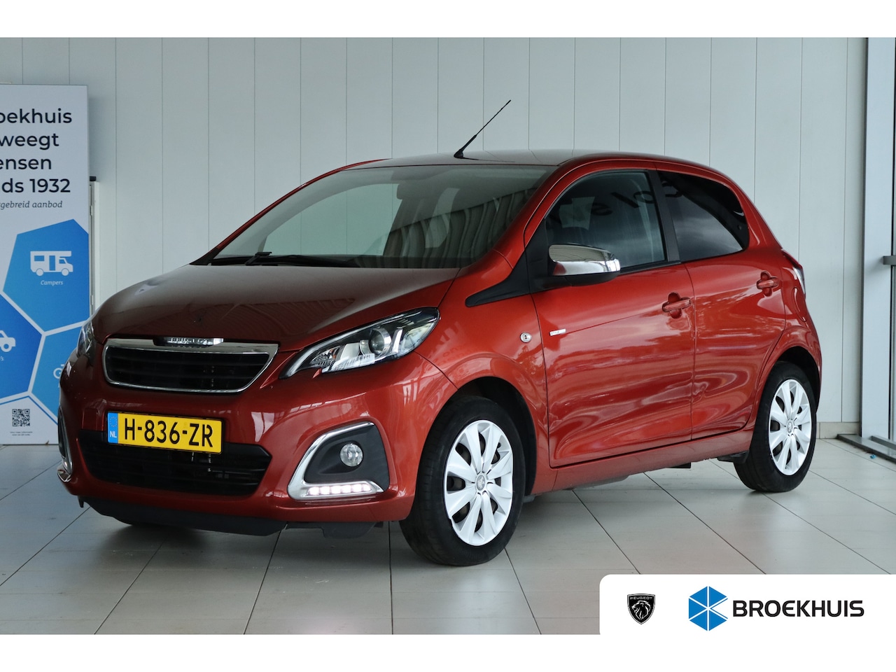 Peugeot 108 - 1.0 e-VTi Style | Airco | Elektr. Ramen | Bluetooth Audio | - AutoWereld.nl