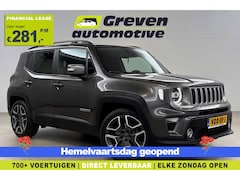 Jeep Renegade - 1.3T Limited 151PK | Grijs Kenteken | VAN | Camera | Carplay | Clima | Adap. Cruise | Keyl