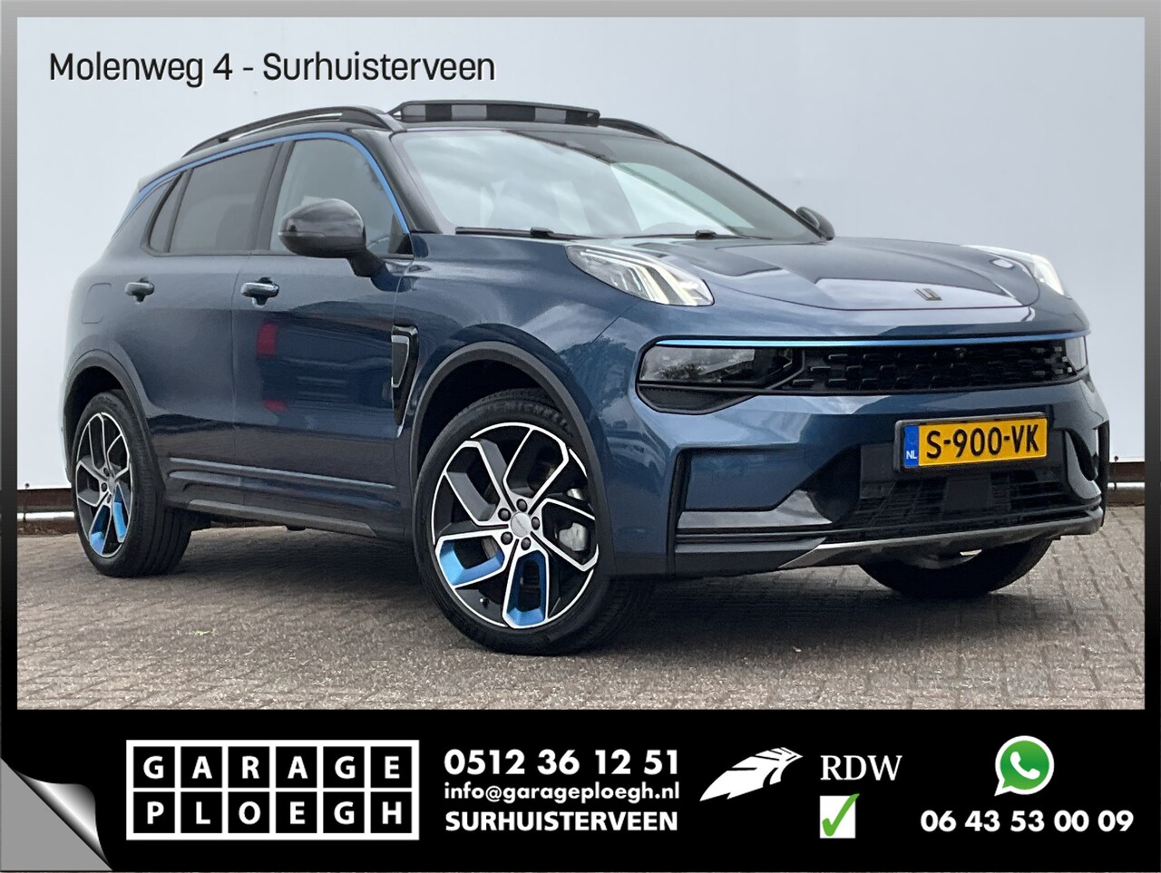 Lynk & Co 01 - 1.5 PHEV 262PK Adapt.Cruise Zwarte Hemel 360° Cam Carplay Plug-in Stoelverw Vol opties! - AutoWereld.nl