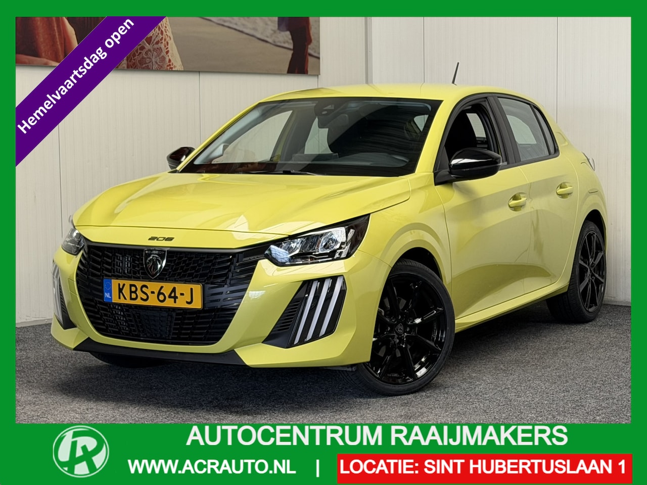 Peugeot 208 - 1.2 ACTIVE 100 PK MODEL 2025 NAVIGATIE VIA APPLE CARPLAY/ANDROID CRUISE CONTROL AIRCO BLUE - AutoWereld.nl