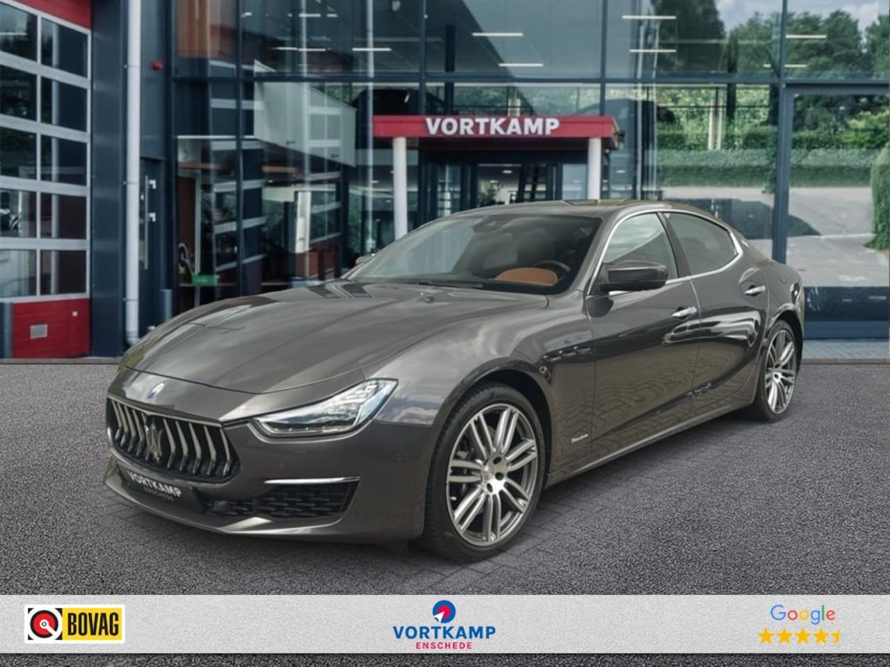 Maserati Ghibli - 3.0 TDI BOWERS WILKINS/LEDER/CAMERA/NAVI/STOELVERW/ACC - AutoWereld.nl