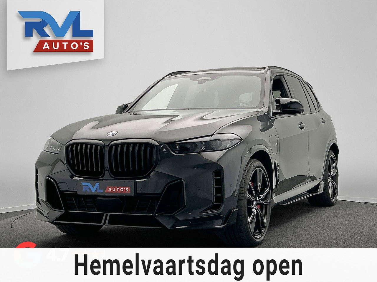 BMW X5 - XDrive50e M/Sport | Davitgrau | Pano/dak | Sky/Lounge | Trekhaak | Rondomzicht/Camera - AutoWereld.nl