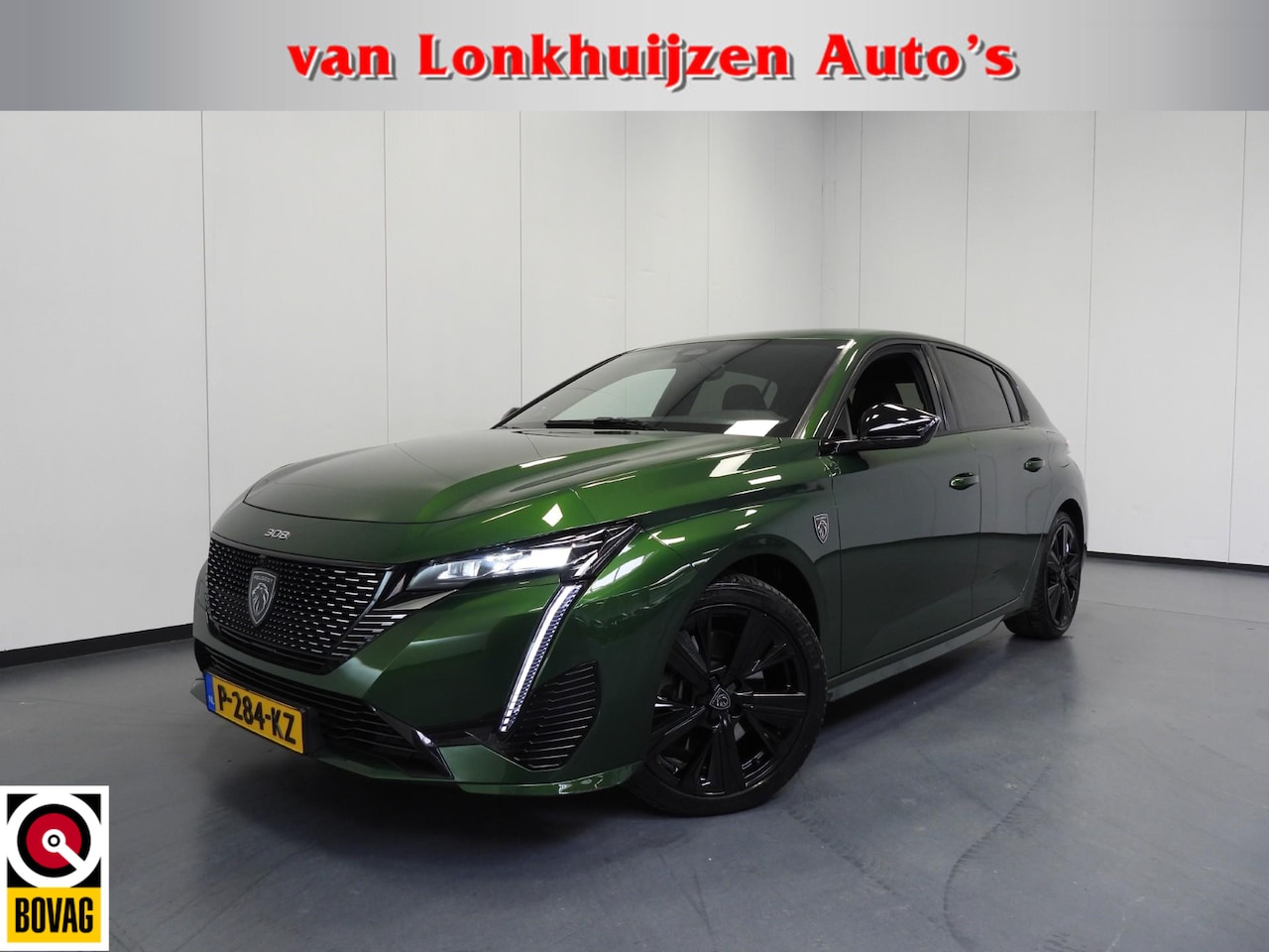 Peugeot 308 - 1.6 HYbrid 180 GT Pack Business NAVI/360CAM/MASSAGE/LED/18"LMV! - AutoWereld.nl