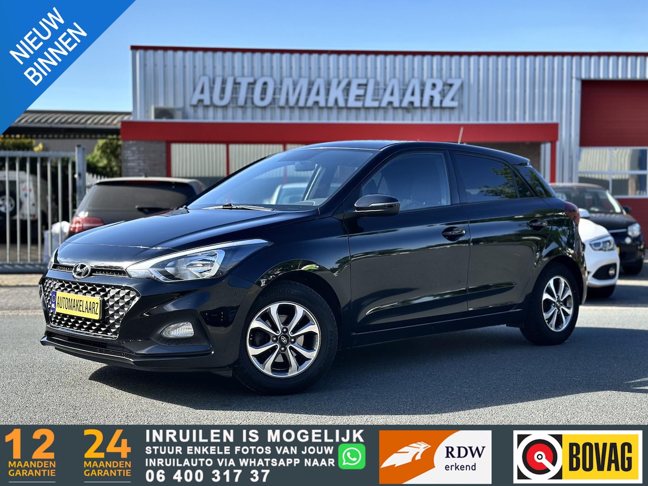Hyundai i20 - 1.2 Active CAM|CARPLAY|DEALER ONDERHOUDEN - AutoWereld.nl
