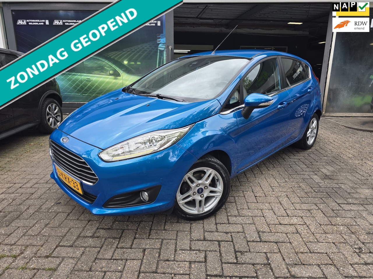 Ford Fiesta - 1.0 EcoBoost Titanium | 2E EIGENAAR | 12MND GARANTIE | CRUISE | NAVI | LMV | PDC | - AutoWereld.nl