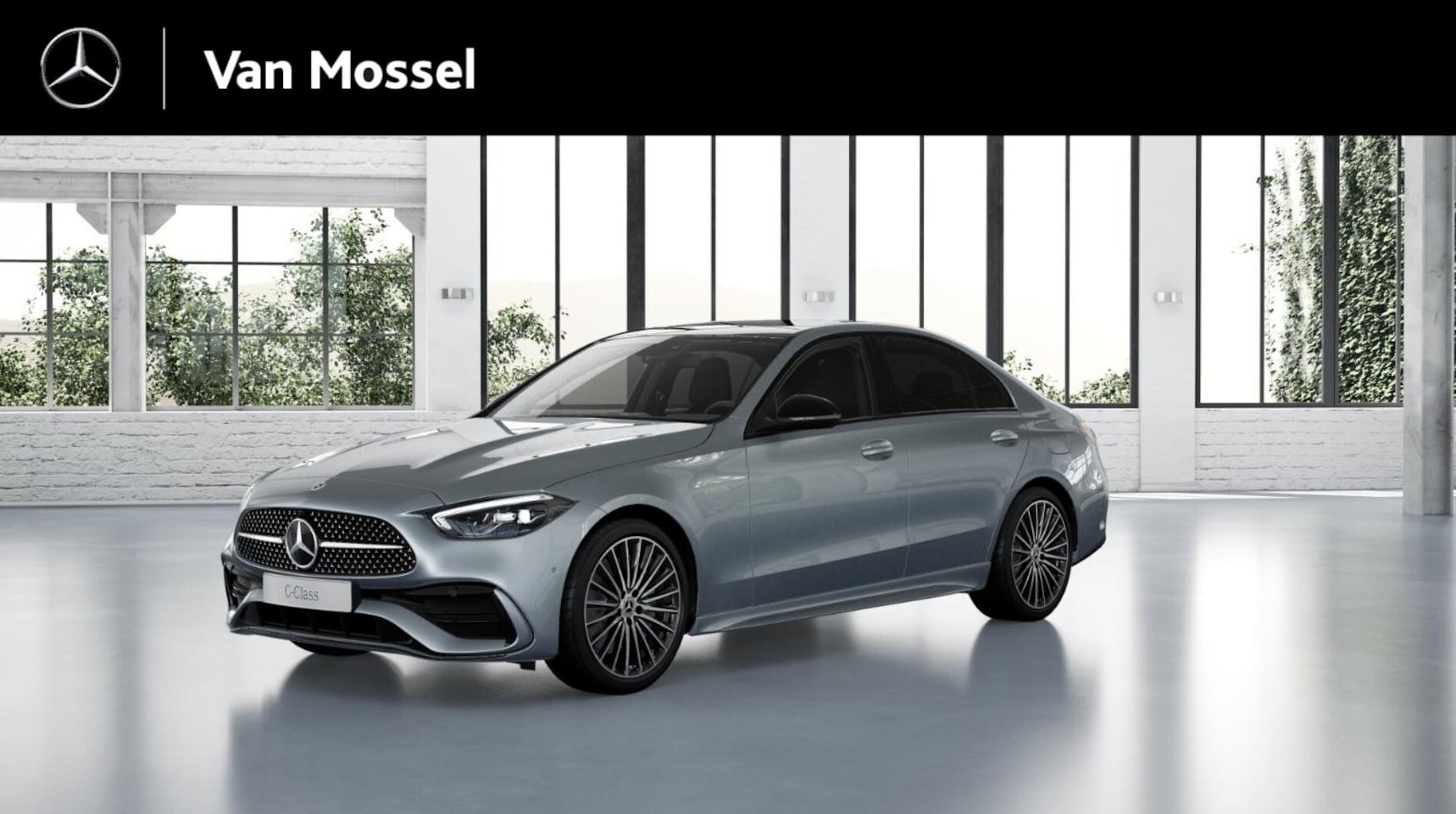 Mercedes-Benz C-klasse - 300e 140 Years Edition / Smartphone-integratie / 19" multispaaks / Panaroma-dak / Achterui - AutoWereld.nl